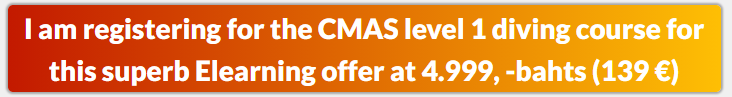 Become CMAS Level 1 in scuba diving with scuba diving CMAS e-Learning, cmas online diving training with Diving Asia, the cmas 5-star diving elearning center Dive Academy Thailand Diving Pattaya Thailand Asia, e learning cmas